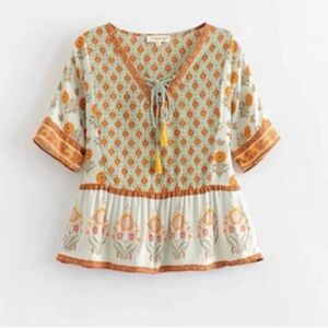 Bohemian Tunic Summer Top